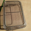 Heat Resistant 304 Stainless Steel Wire Mesh Basket / Mesh Tray